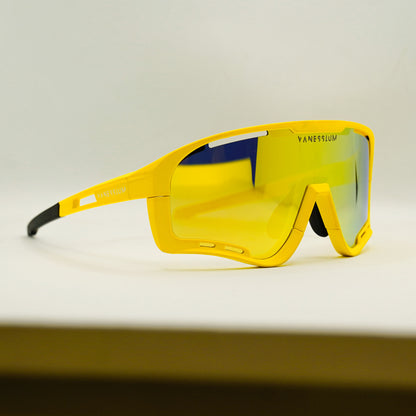 Sport Sunglasses. Yellow.